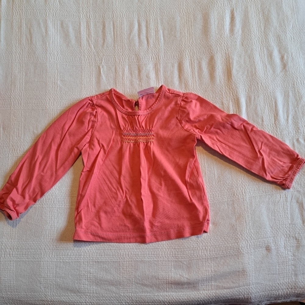 Hanna Andersson girls size 90 or 3T long sleeve shirt,